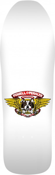 Frankie Hill - Bulldog - 10" x 31.5" - White & Gold