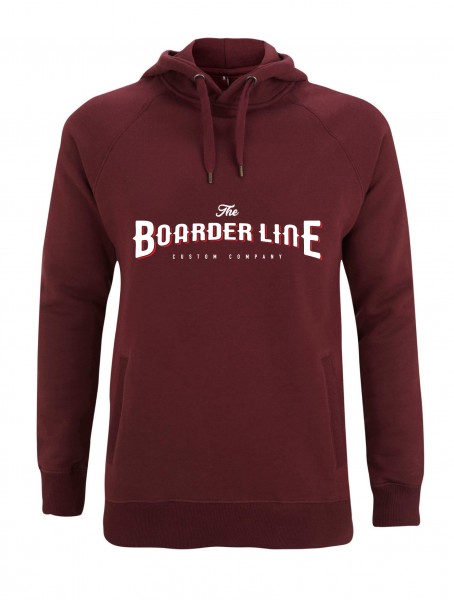 HOODY LDT. - Wine & White/Red