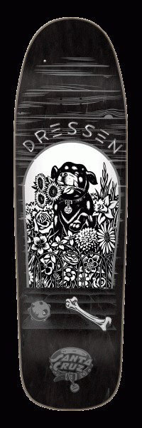 Eric Dressen - Pub - 9.31’’ x 32.36’’ - Black Stain & UV Ink
