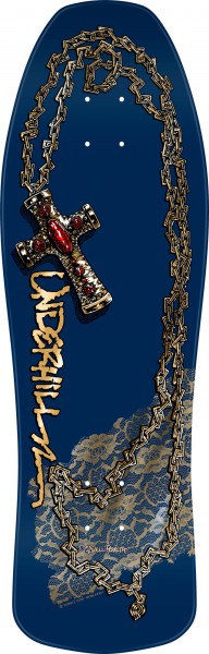 Ray Underhill - Cross - 9.9" x 31.5" - Navy