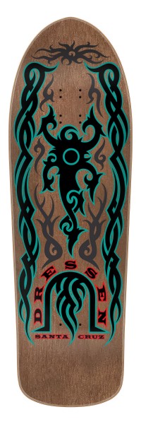 Eric Dressen - Tribal - 9.9" x 31.394" - Brown Stain