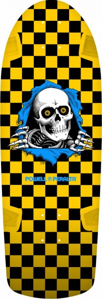 Ripper - Checker OG - 10" x 30" - Yellow / Black