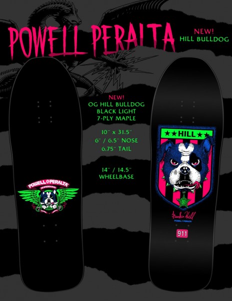 Frankie Hill - Bulldog - 10" x 31.5" - Black Light