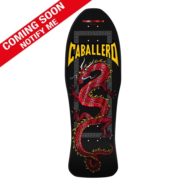 Steve Caballero - Chinese Dragon - 10" x 30" - Red Foil