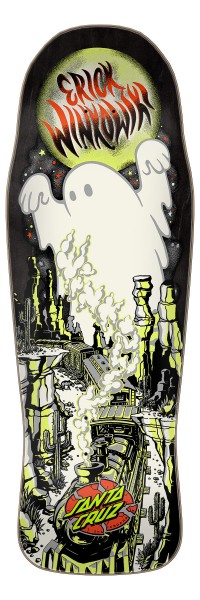 Erick Winkowski - Ghost Train - 10.35’’ x 30.54’’ - Black