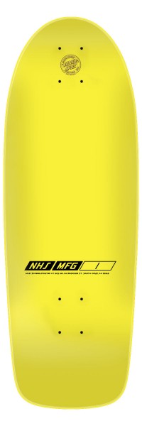 Mike Alba - Salba - Crash Test - 10.03’’ x 29.35’’- Yellow