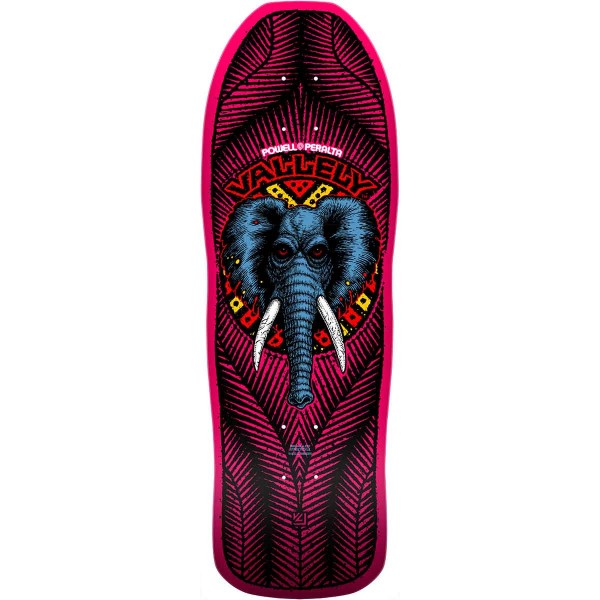Mike Vallely - Elephant - 10" x 30.25" - Hot Pink