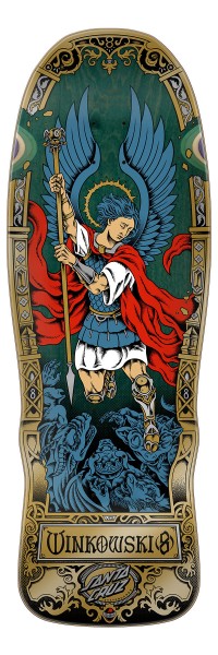Erick Winkowski - Archangel Shaped - 10.35’’ x 30.54’’ - Dark Teal Stain