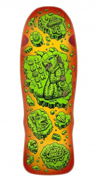 Erick Winkowski - Jaguar - 10.35'' x 30.54'' - Orange Stain