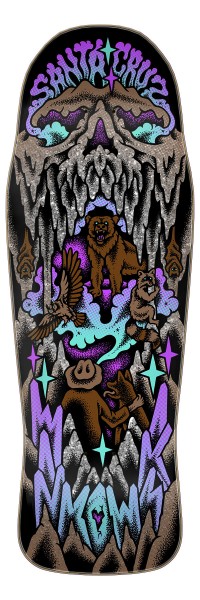 Erick Winkowski - Crystal Cave - 10.35’’ x 30.54’’ - Black Stain