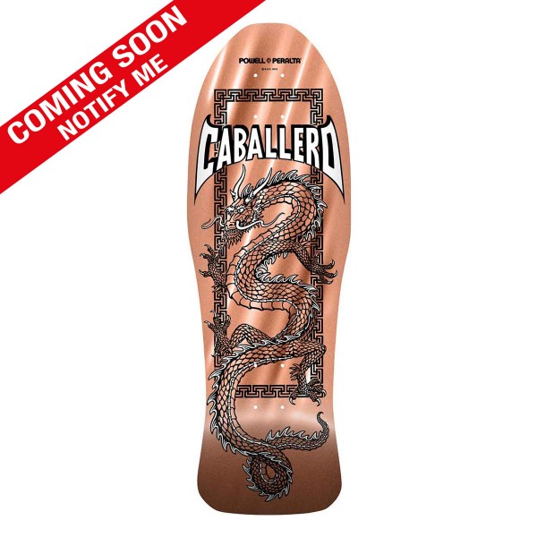Steve Caballero - Chinese Dragon - 10" x 30" - Copper Foil