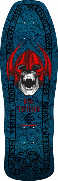 Per Welinder Nordic Skull 9.625" x 29.75" - Dark Blue