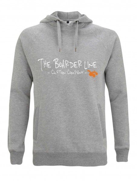 HOODY SCRIPT - Heather & Orange