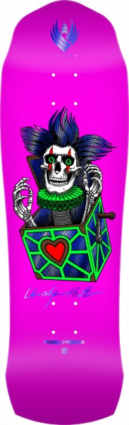 Chris Hiett - FLIGHT - 9.5" x 31.13" - Skull - Pink