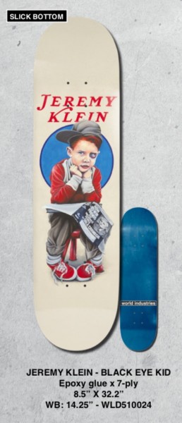 Jeremy Klein - Popsicle - 8.5" x 32.2'' - Slick