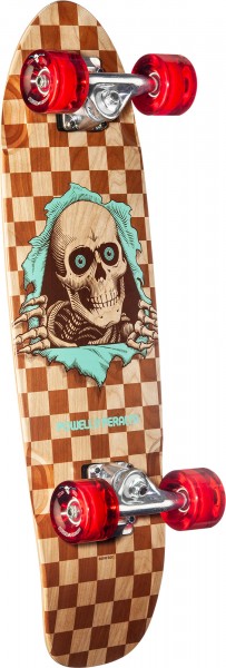 Sidewalk Surfer Checker Ripper - 8.37" x 28.20" - Natty