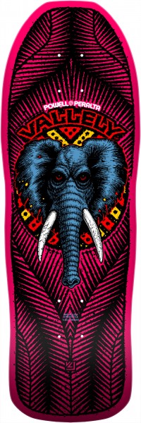 Mike Vallely - Elephant - 10" x 30.25" - Hot Pink