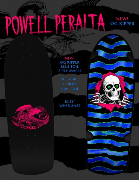 Ripper - OG - 10" x 30" - Blacklight Foil