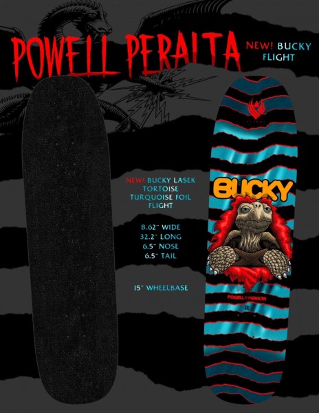 Bucky Lasek - Flight Pro - 8.62 x 32.2 - Tortoise V - Teal Foil
