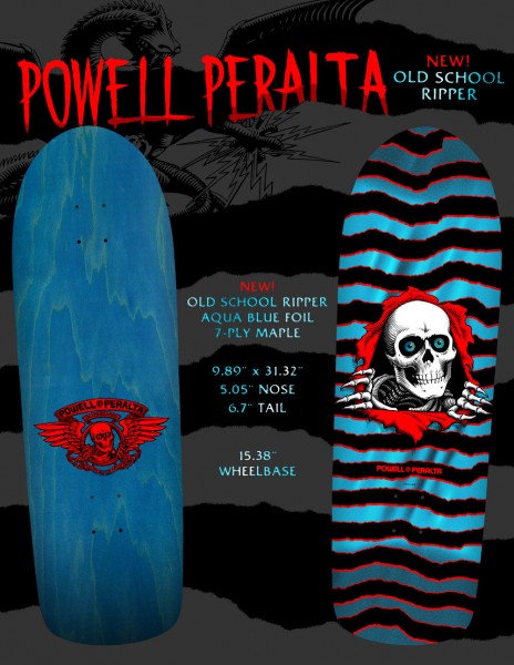 Ripper - 10" x 31.75" - Blue Foil