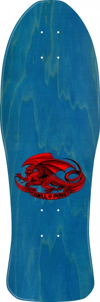 Steve Caballero - Chinese Dragon - 10" x 30" - Turquoise Foil