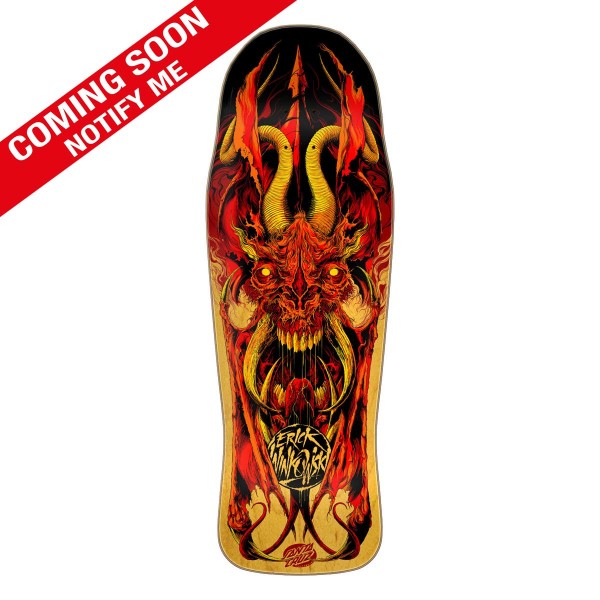 Erick Winkowski - Primeval - 10.34" x 30.54" - Gold & Red