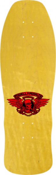 Per Welinder Nordic Skull 9.625" x 29.75" - Yellow & Red Stain