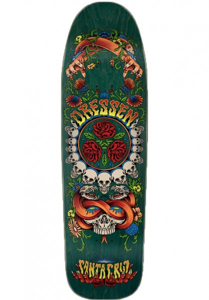 Eric Dressen - Rose  Crew III - 9.31’’ x 32.36’’ - Forest Green Stain