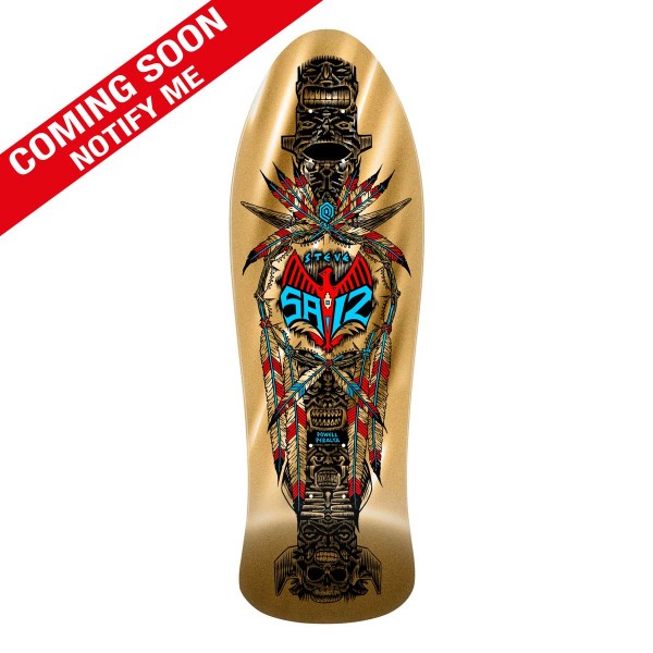 Steve Saiz - Totem - 10" x 30.81'' - Gold Foil