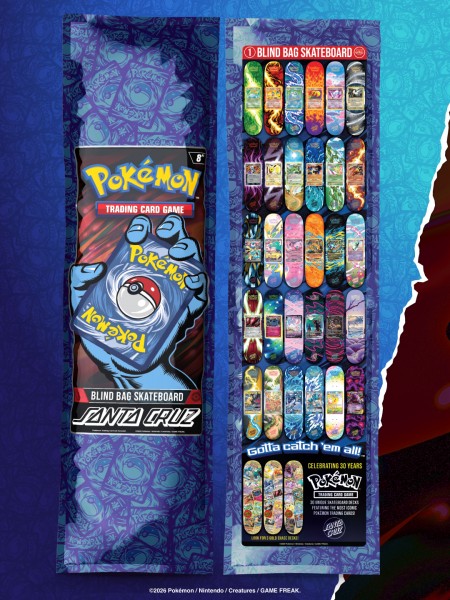Pokemon TCG vs. Santa Cruz - Blind Bag - Celebrating 30 Years